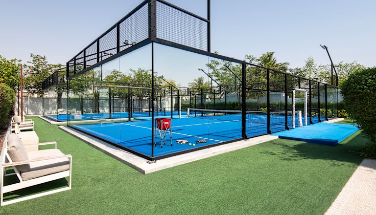 Padel Court con salotto