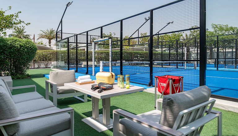 Padel Court con salotto
