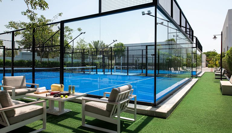 Padel Court con salotto