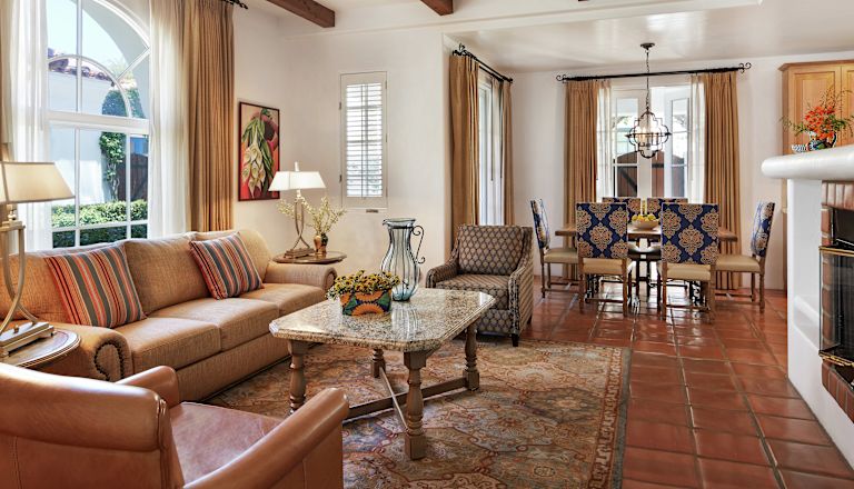 Spa Villa Living Area