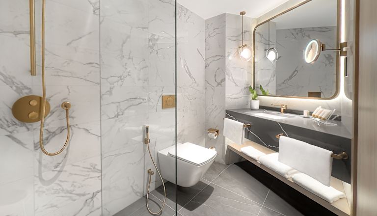 Guest Bathroom with Shower