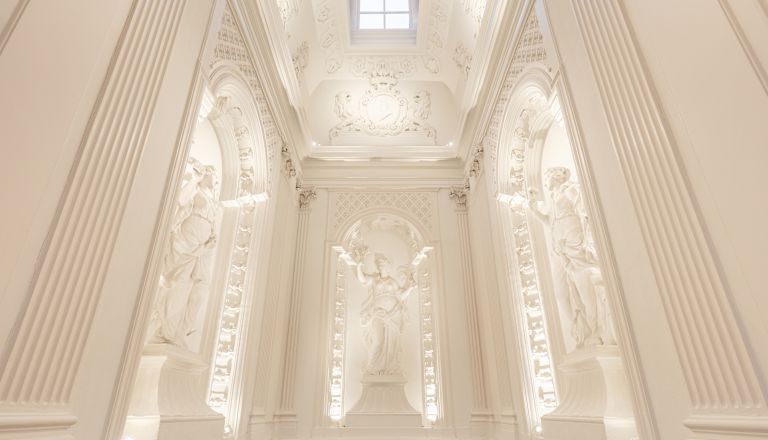 Sculptures in a Room