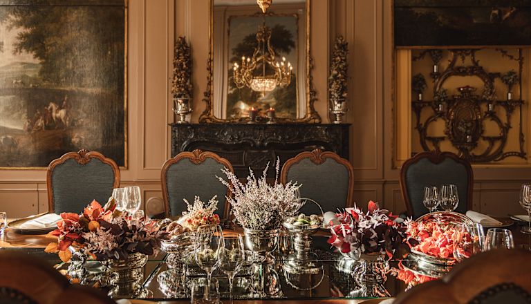 Un tavolo alla moda per la cena