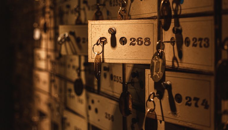 a Large Room with Lockers