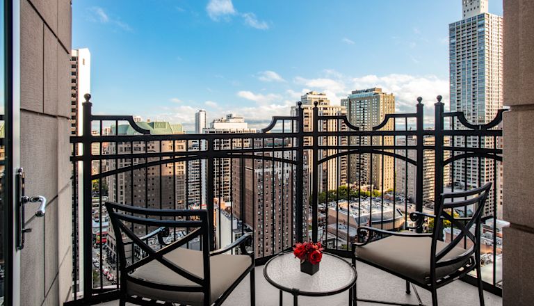 Suíte Terrace com um quarto