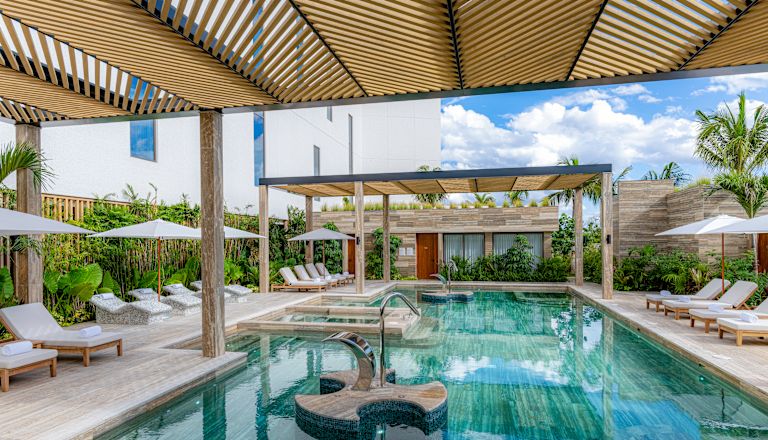 Swimming Pool at Waldorf Astoria Spa