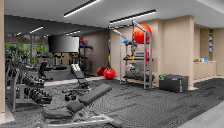 fitness center
