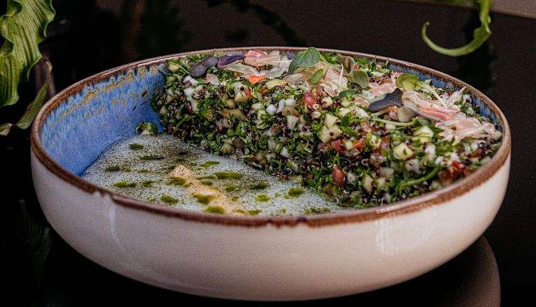 Al Fayrouz Terrace - salad Tabbouleh
