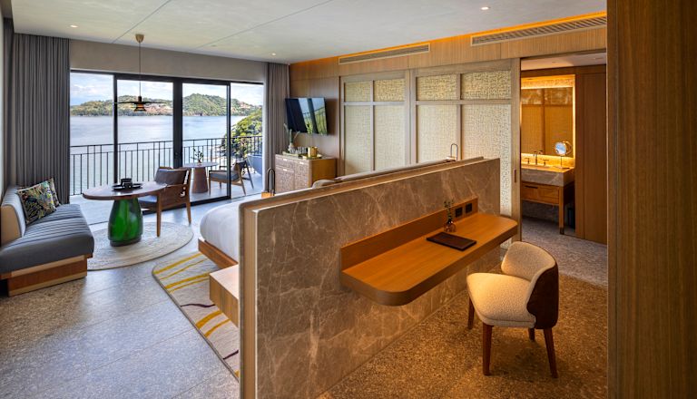 Suite de un dormitorio con cama King