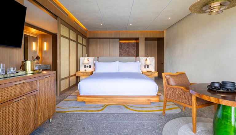Suite de un dormitorio con cama King