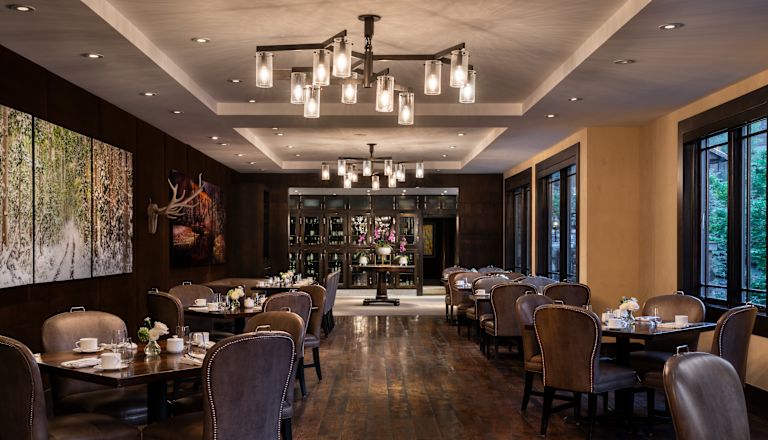 powder restaurant seating area