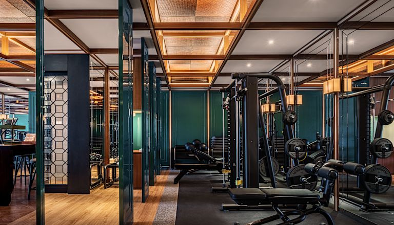 View of Hotel Gym