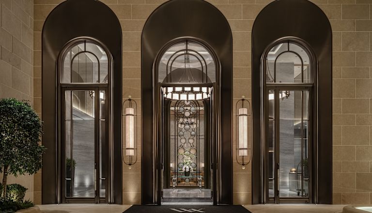 entrance