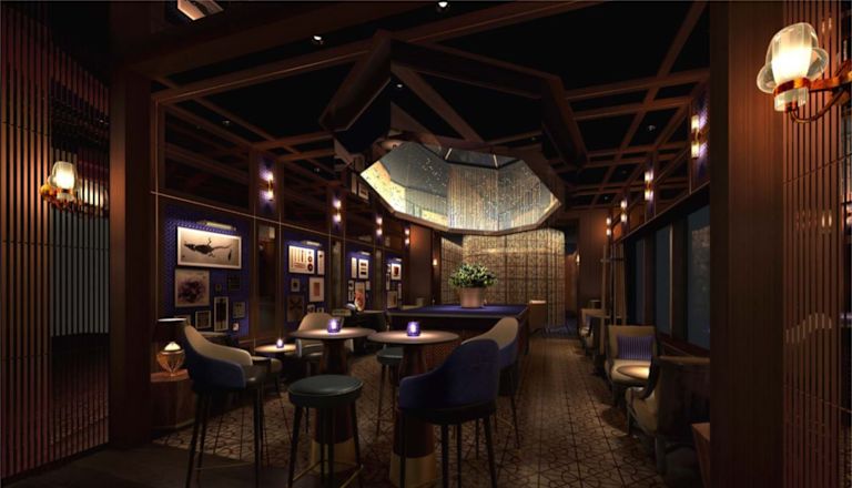 Chambar Bar and Lounge Rendering