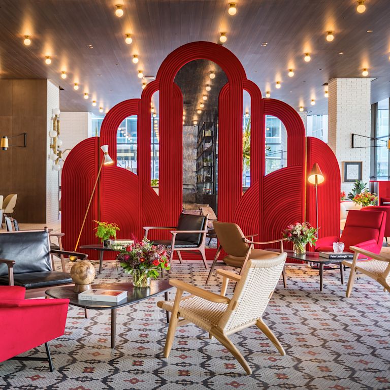 Sala de estar del lobby