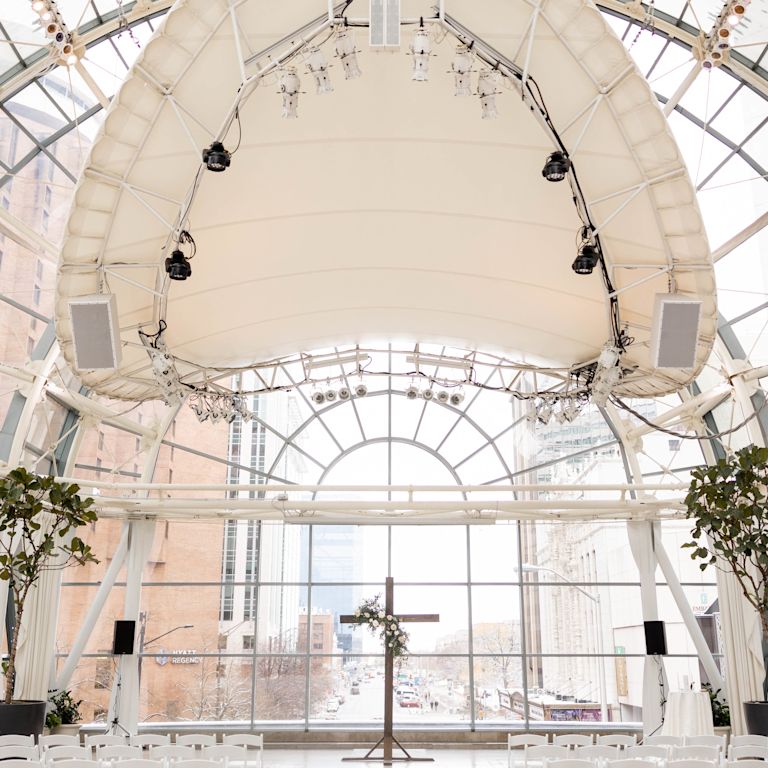 organizacja ślubu w atrium