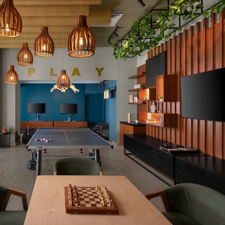 dining area with chairs and tables