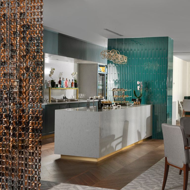 Sitzbereich der Executive Lounge