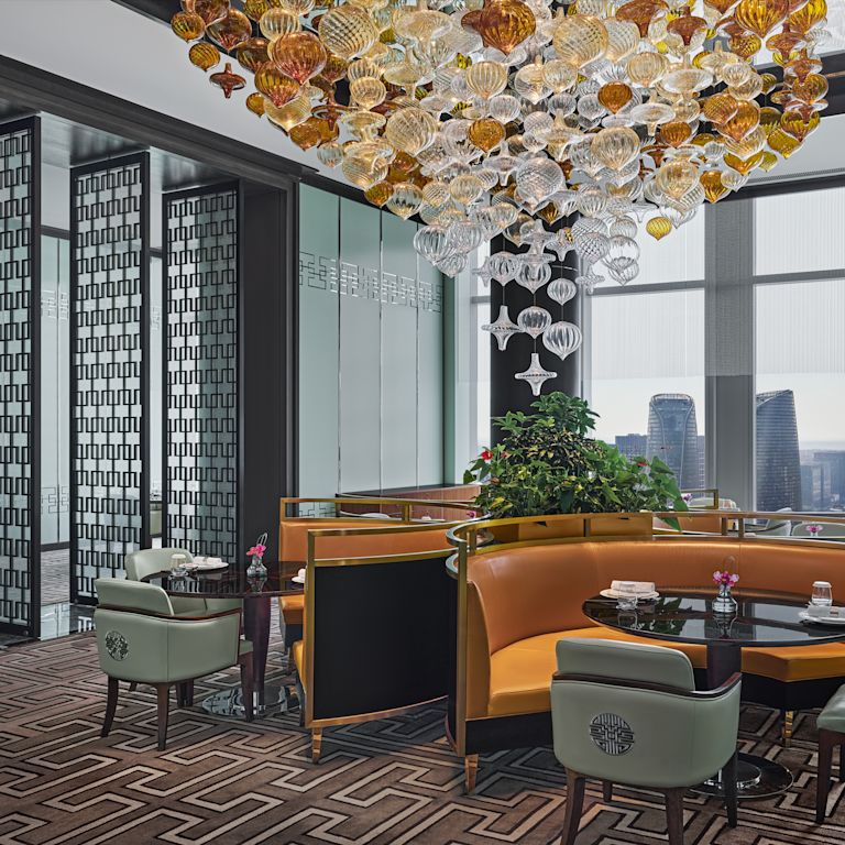 Infinite Luck Hall dining room
