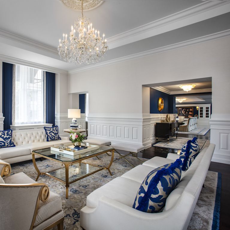 Townhouse Suite Living Area