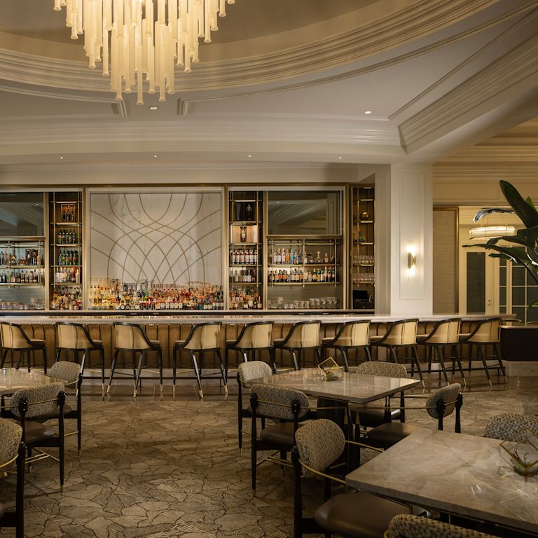 Bar y sala de estar Waldorf Astoria Orlando, Peacock Alley