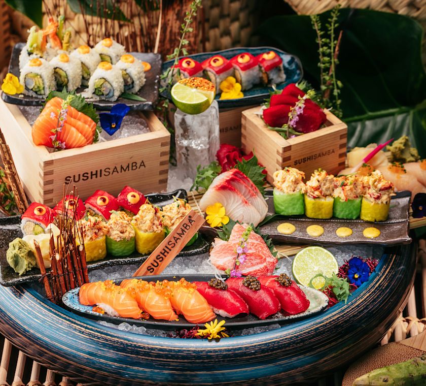 platter of food