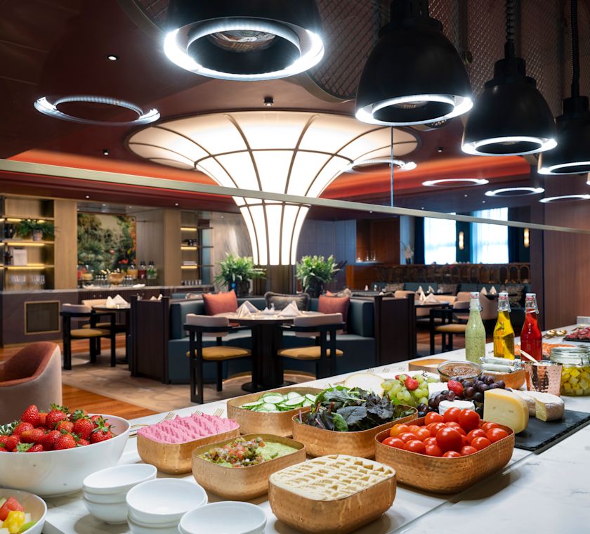 salle à manger du restaurant, petit déjeuner buffet