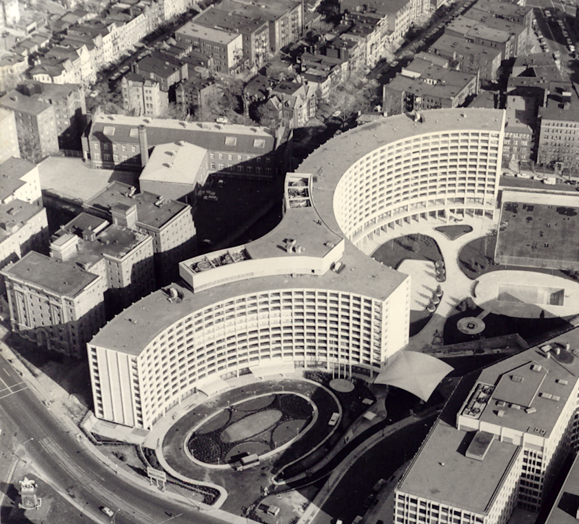 Vintage, Washington Hilton Otelinin Havadan Görünümü Dış Görünüm