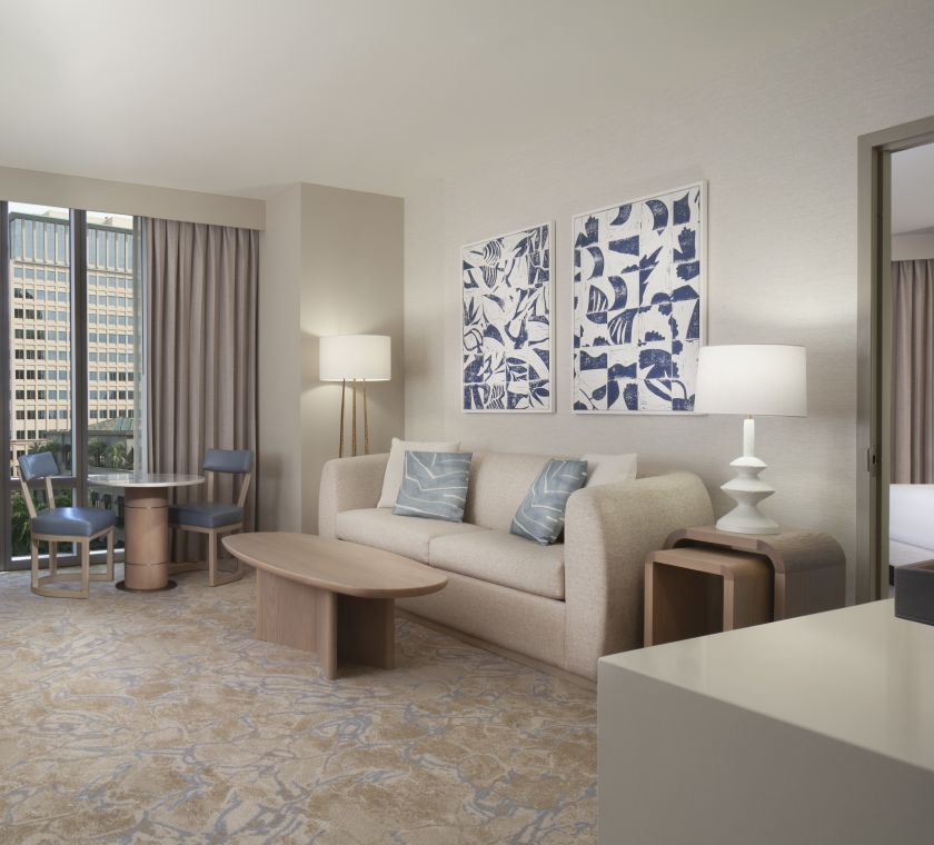City View Suite Living Area