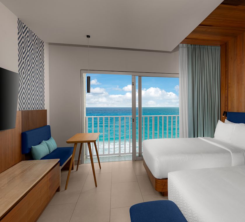 Enclave Beachfront Room Twoo Queen Beds