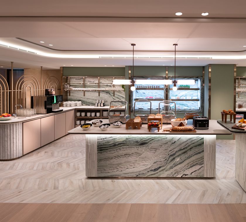 Food in the Executive Lounge
