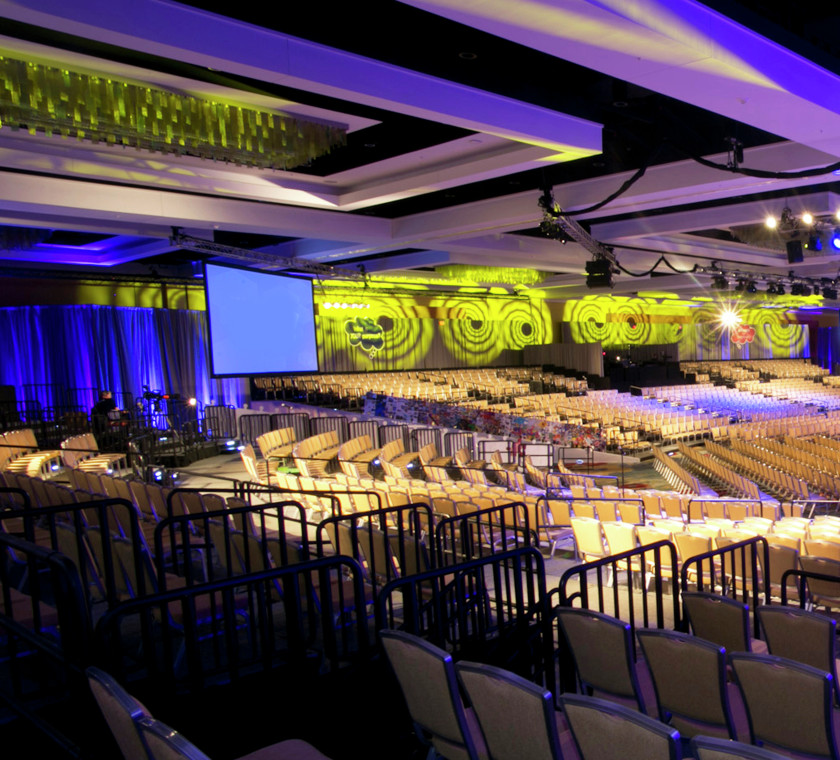 Ballroom with Event Theater Seating