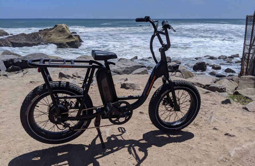 Close Up View of a Bike at the Beach