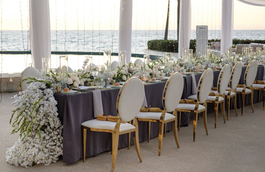 Wedding Setup with Sea View