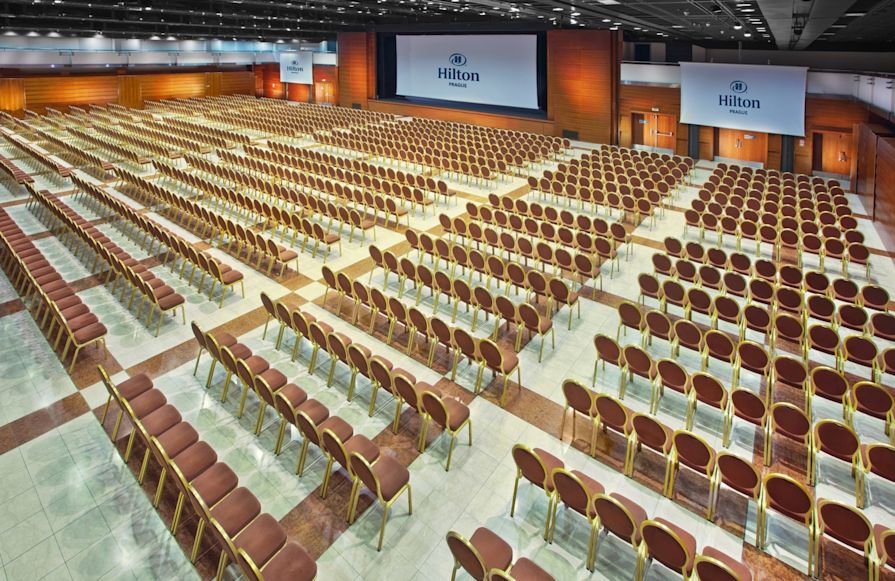 Konferenční prostor hotelu – přechod