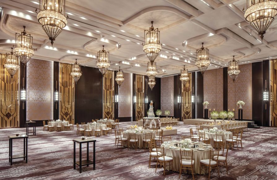Wedding Setup In Ballroom-transition