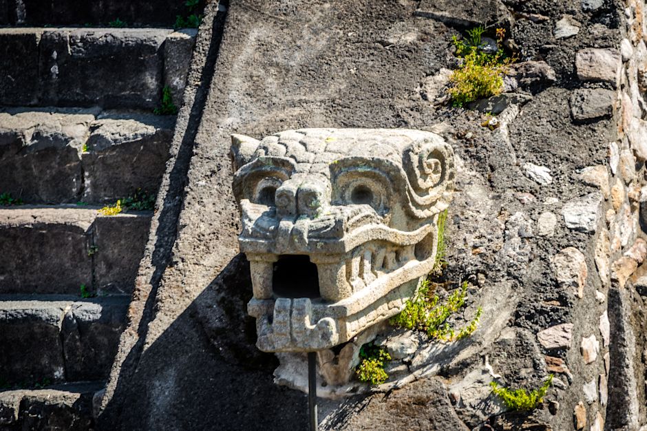 Pyramid carving