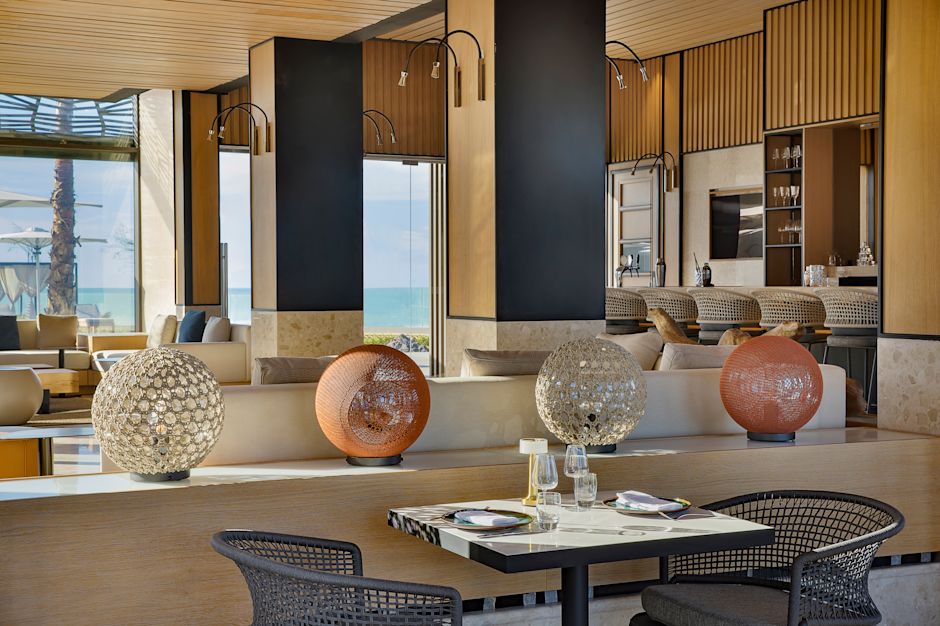 Transisi Area Bersantap Restoran