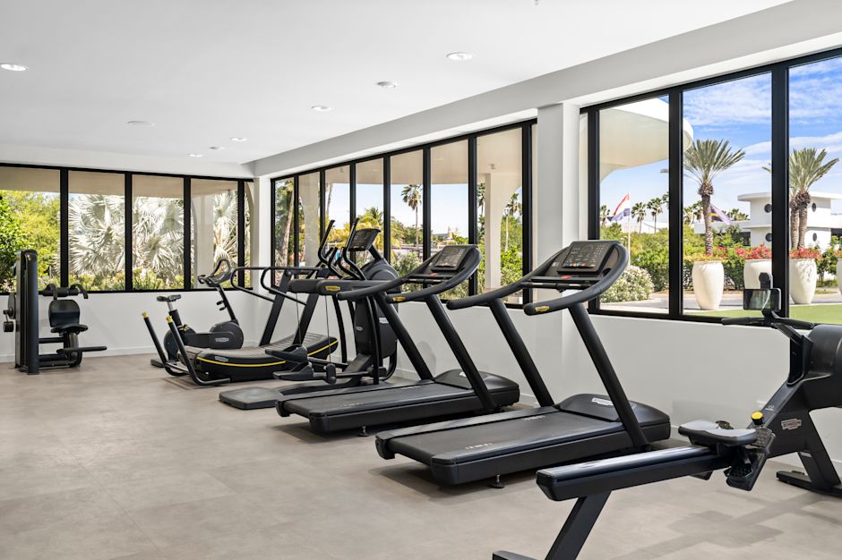 Laufbänder im Fitness Center
