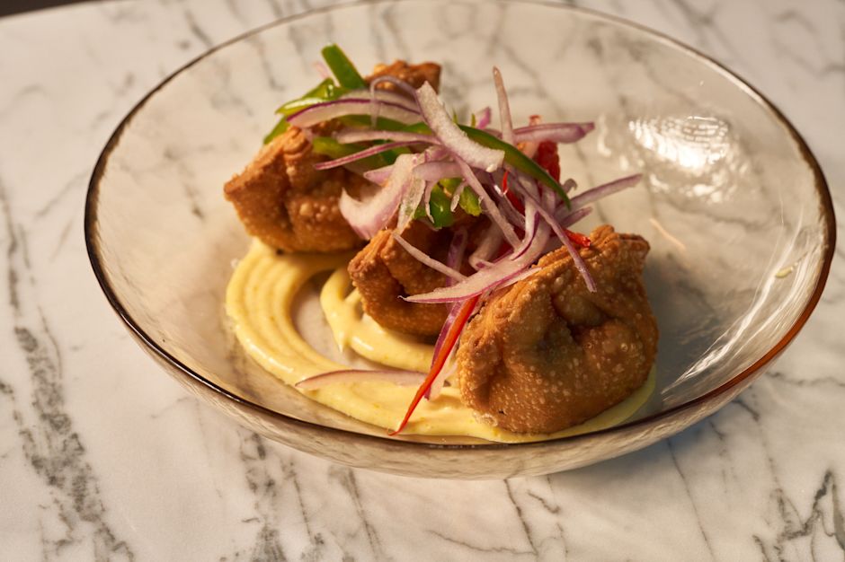 Food on a Plate at Nube Restaurant-transition