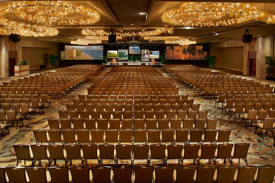 Ballroom With Theatre Seating