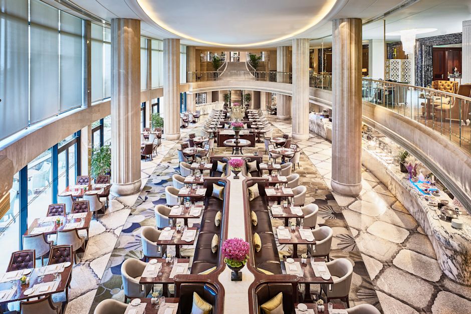 restaurant with tables and chairs