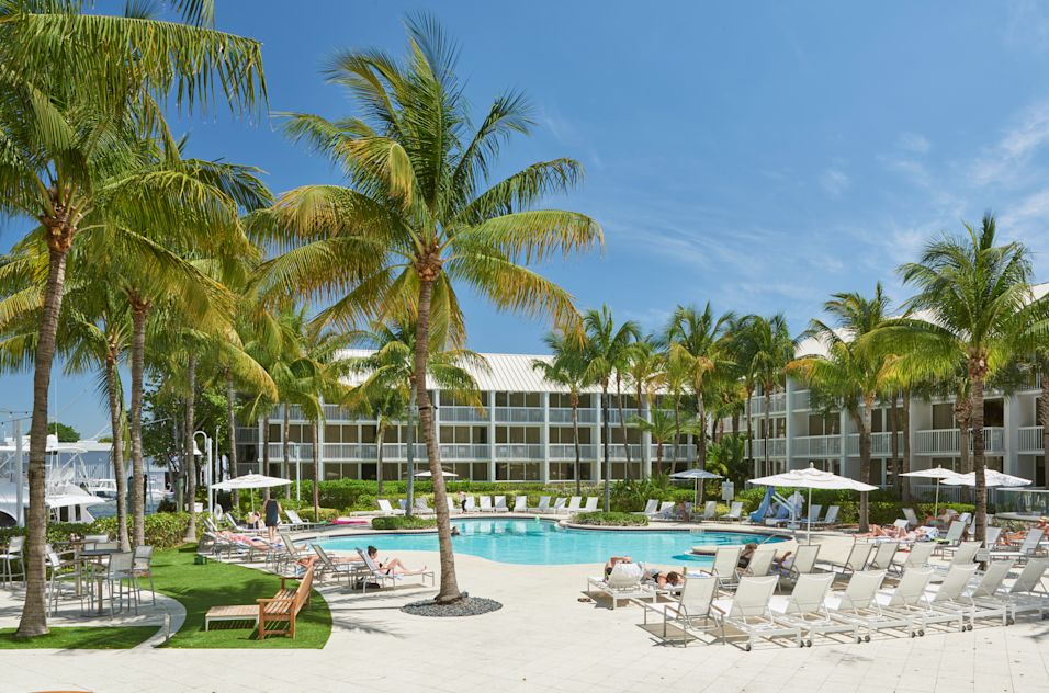 Outdoor Pool with Deck Seating