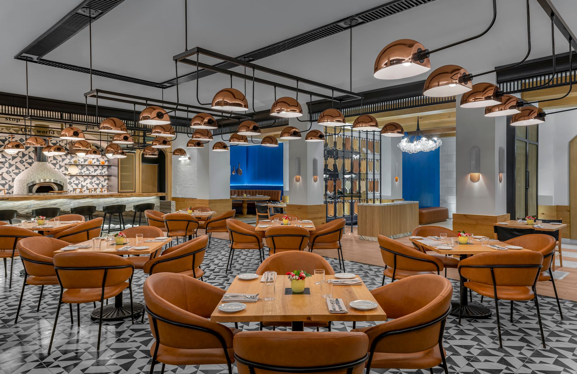 Dining Area of La Luce Restaurant