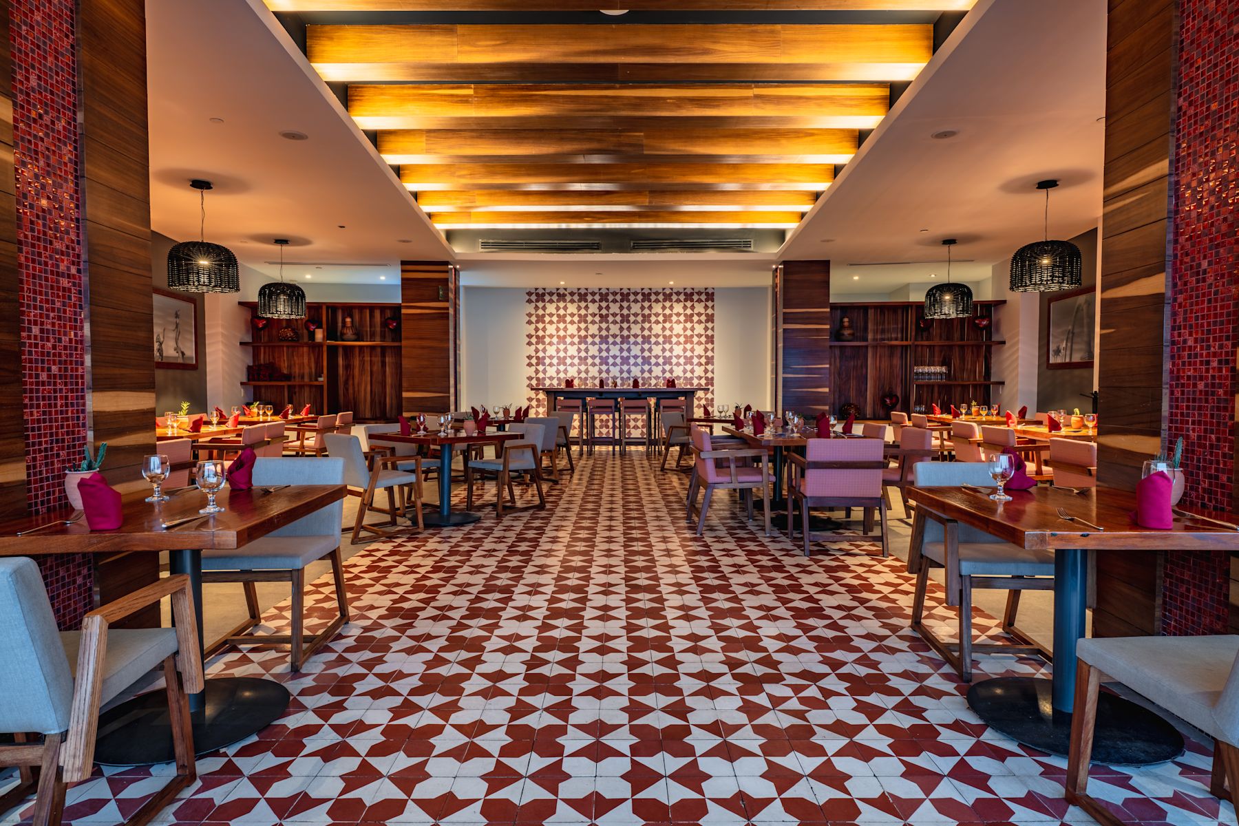 Salle à manger du restaurant max.