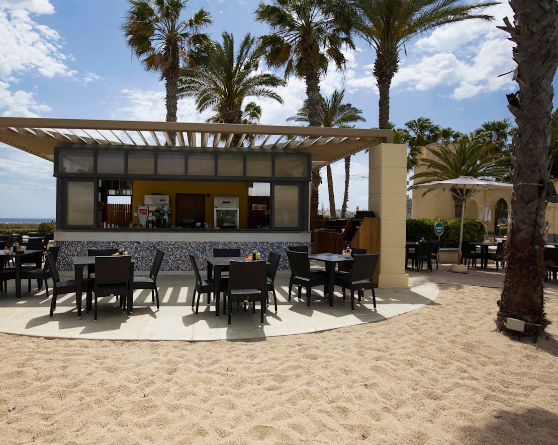 Jídelní prostor Aqua Bar – přechod
