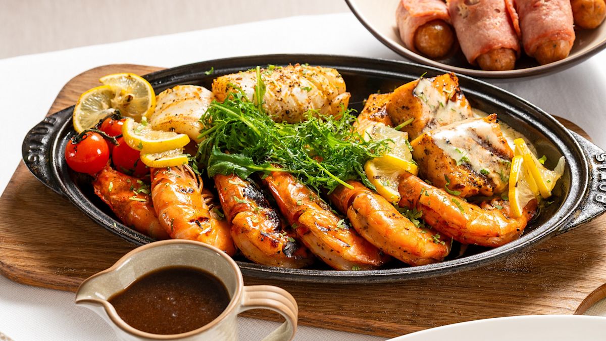 나하암 새우 요리 클로즈업