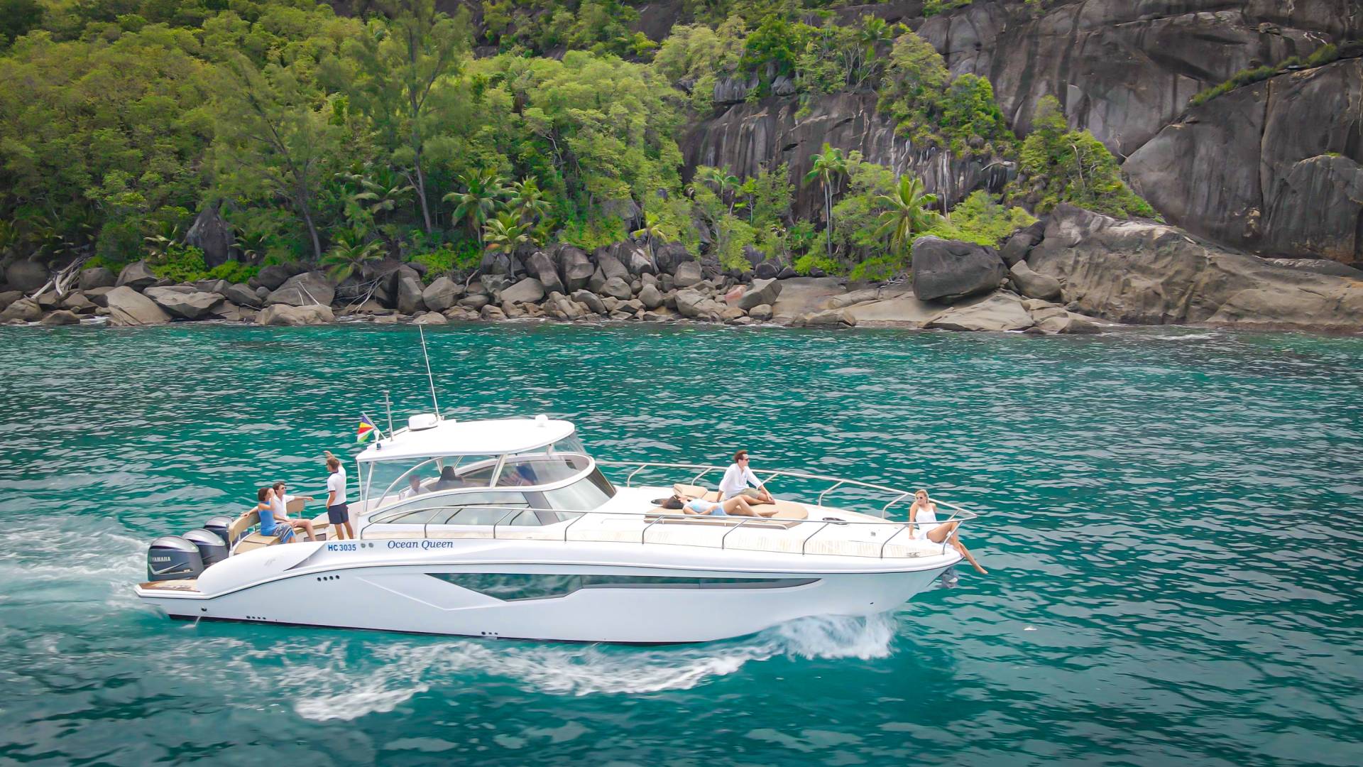 people enjoying a yacht on blue waters-transition
