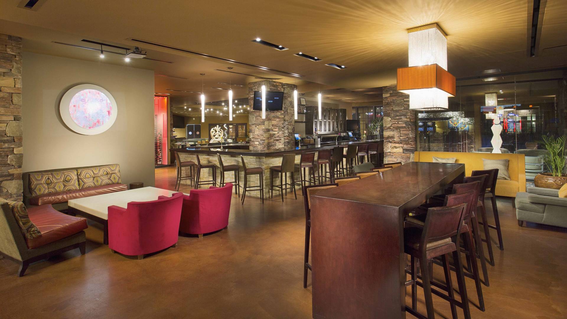 Hilton Bar – Sitzbereich