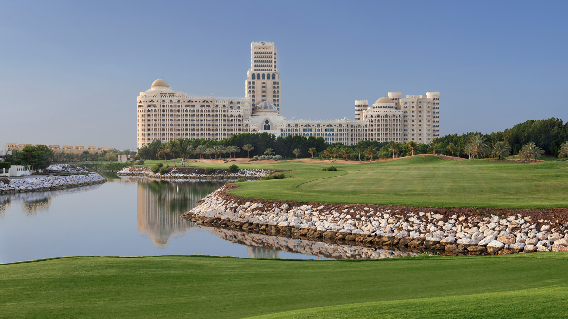 View of the hotel from the Golf Course